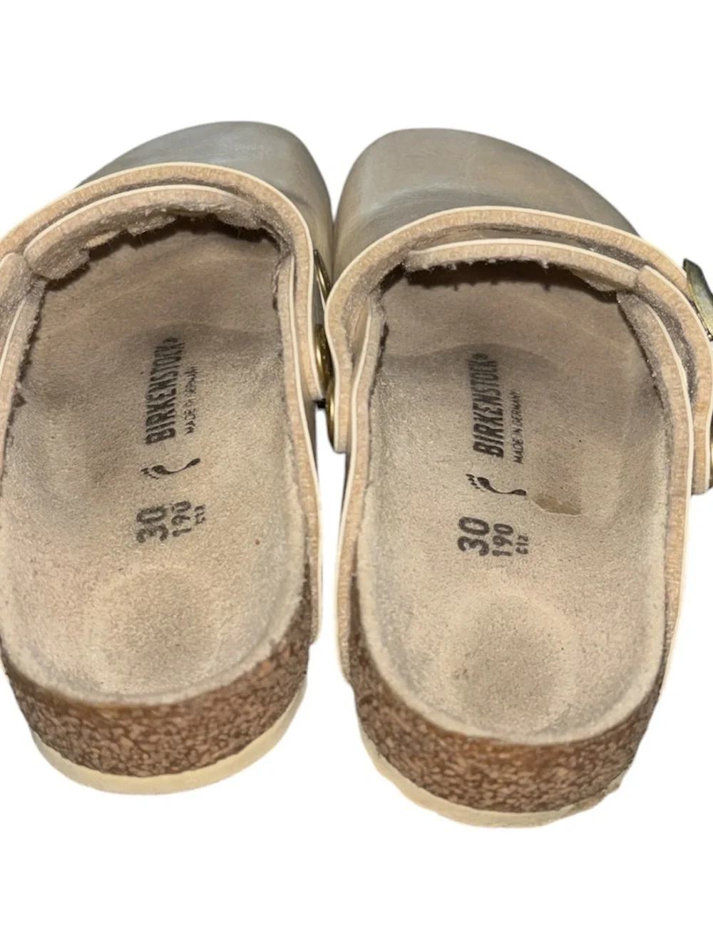 Birkenstock Kay Clog Color Pale Gold Metallic Shimmer